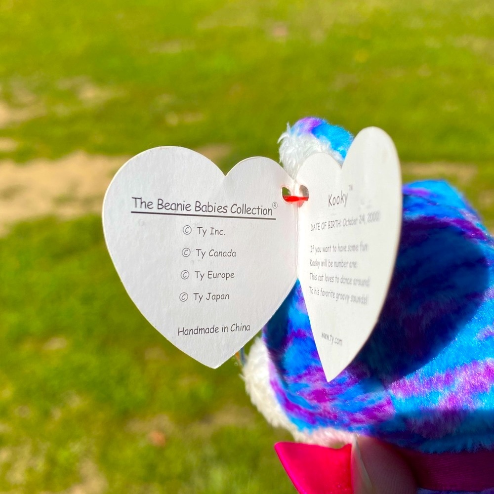 Vintage TY Beanie Baby “Kooky” Cat ✌️ - Picture 9 of 12